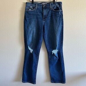 Joe's Jeans Size 31 Distressed Straight Leg Denim